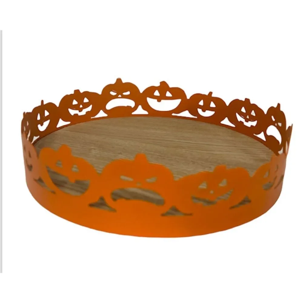 Halloween Jack 'O Lantern Tray 8